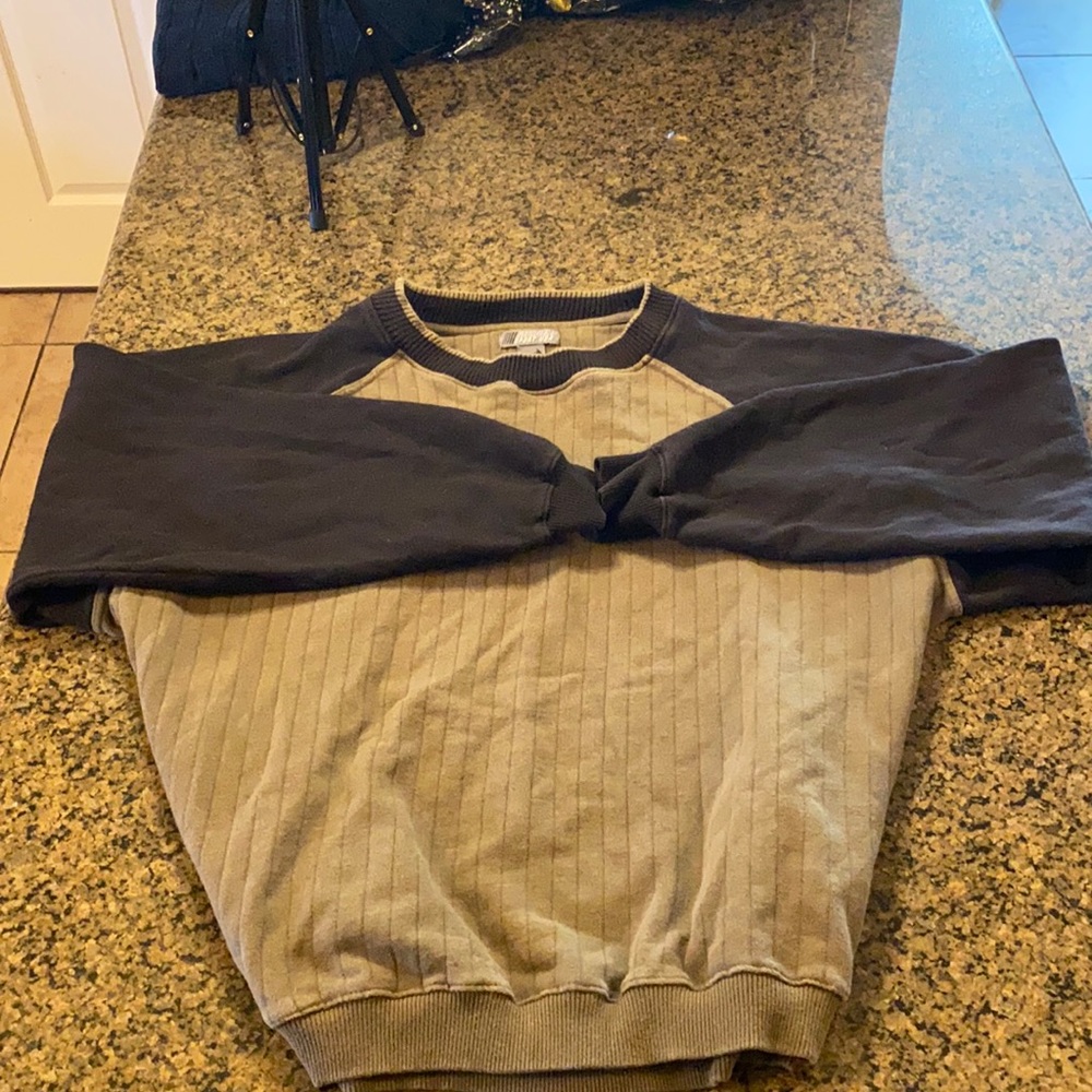 Vintage Oversized Cream Sweatshirt